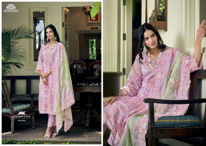 Anaisha By Aanzara Embroidery Designer Salwar Suits